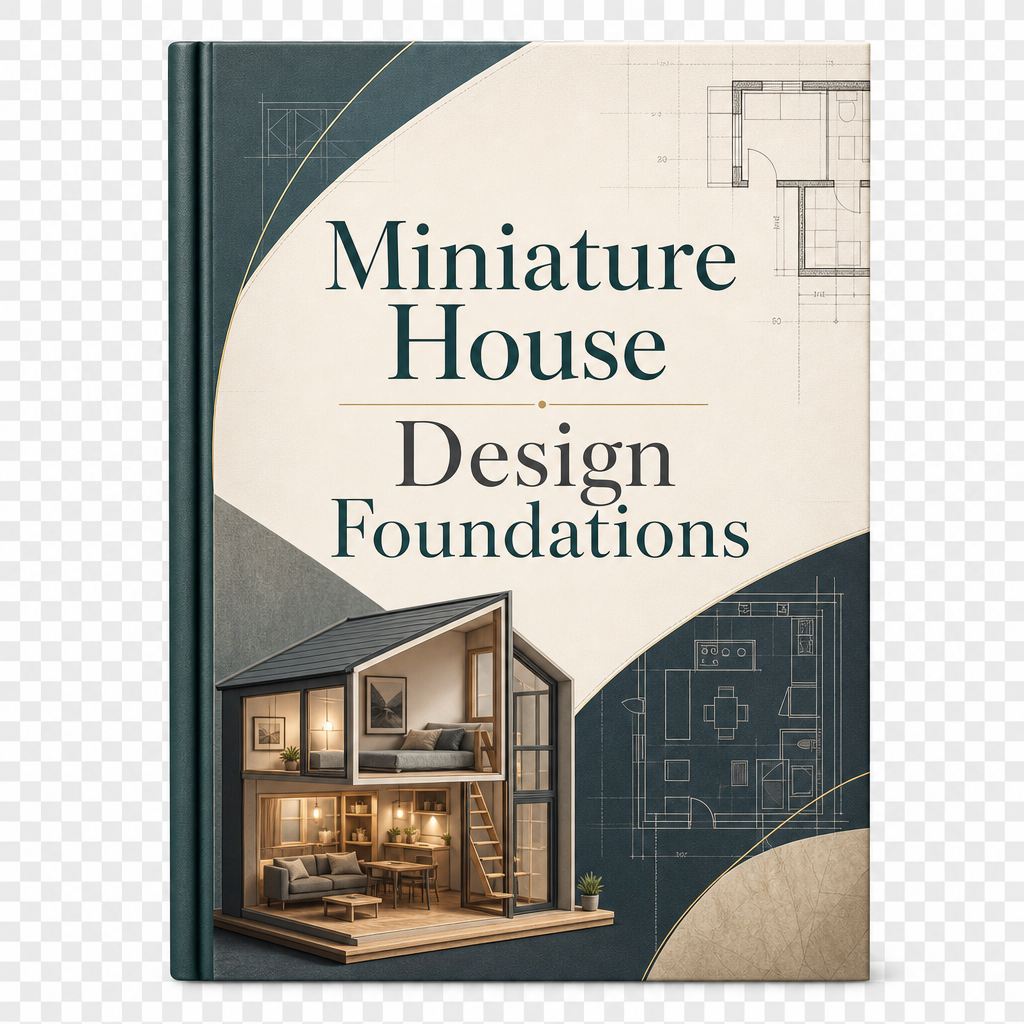 Miniature House Design Foundations ebook cover