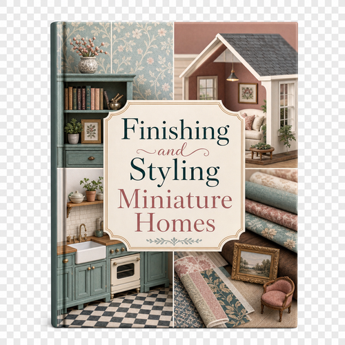 Finishing and Styling Miniature Homes ebook cover